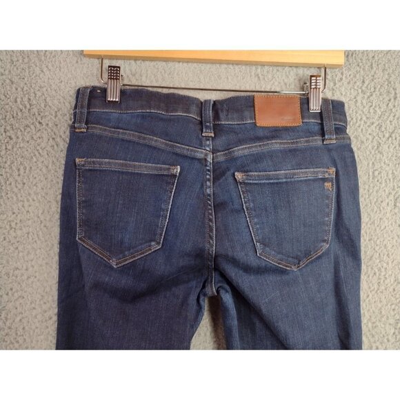 Madewell Skinny Skinny Distressed Mid Rise Jeans Women's Size 27 - Picture 3 of 12